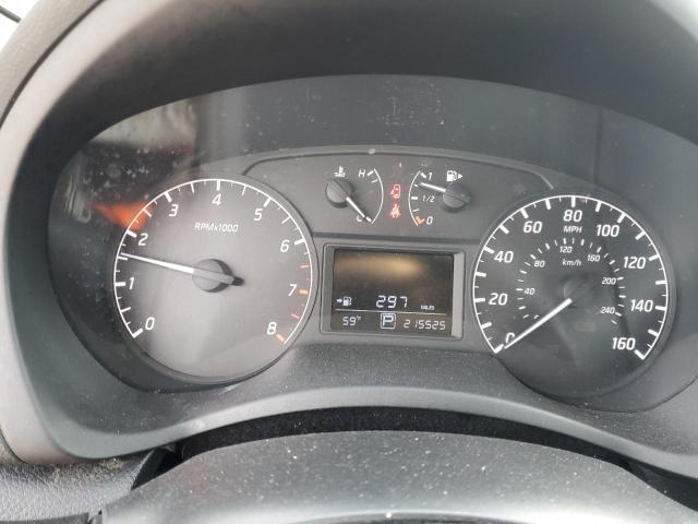 3N1AB7AP6FY221719 - 2015 NISSAN SENTRA S GRAY photo 9