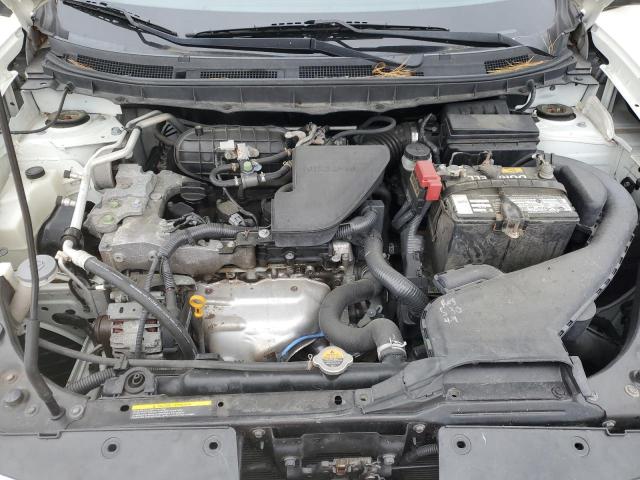 JN8AS5MVXDW639852 - 2013 NISSAN ROGUE S WHITE photo 11