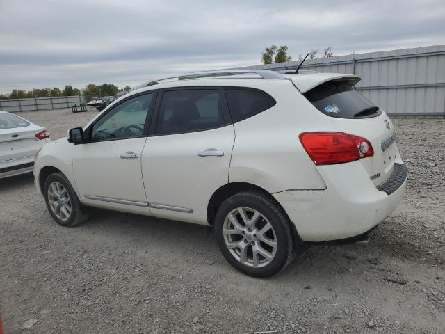 JN8AS5MVXDW639852 - 2013 NISSAN ROGUE S WHITE photo 2