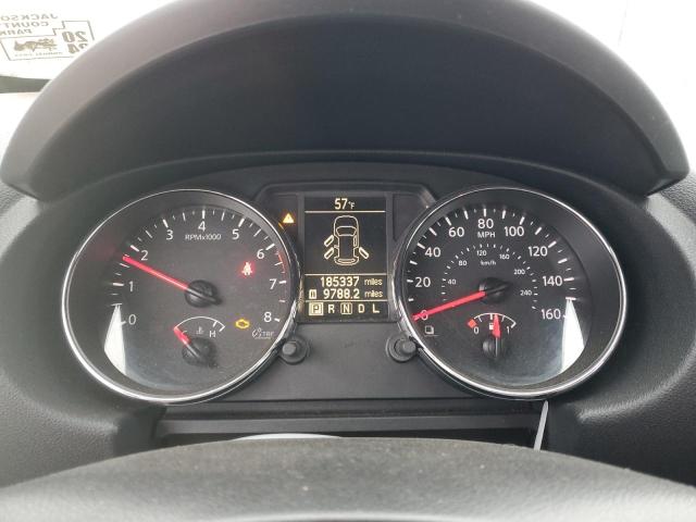 JN8AS5MVXDW639852 - 2013 NISSAN ROGUE S WHITE photo 9