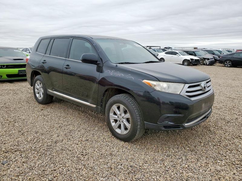 5TDZK3EH6BS035269 - 2011 TOYOTA HIGHLANDER BASE Черный фото 4