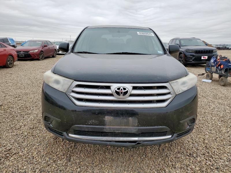 5TDZK3EH6BS035269 - 2011 TOYOTA HIGHLANDER BASE Черный фото 5