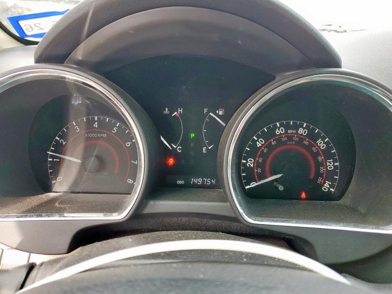 5TDZK3EH6BS035269 - 2011 TOYOTA HIGHLANDER BASE Черный фото 9