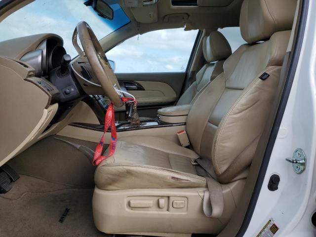 2HNYD2H32DH515076 - 2013 ACURA MDX TECHNOLOGY 白色 照片 7