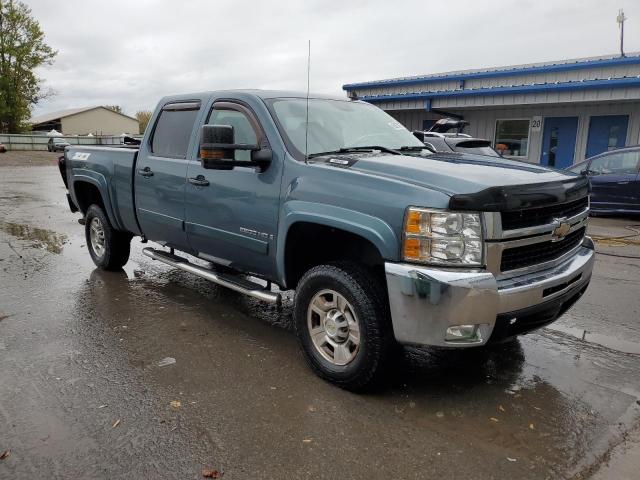 1GCHK23K28F125046 - 2008 CHEVROLET SILVERADO K2500 HEAVY DUTY BLUE photo 4