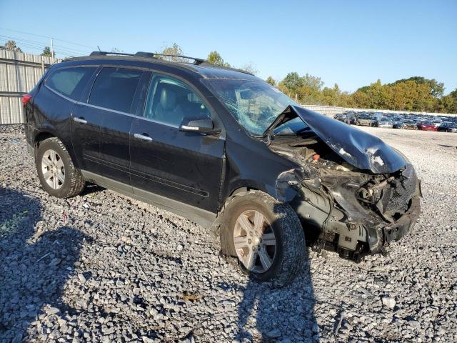 1GNKRJED6CJ392651 - 2012 CHEVROLET TRAVERSE LT BLACK photo 4