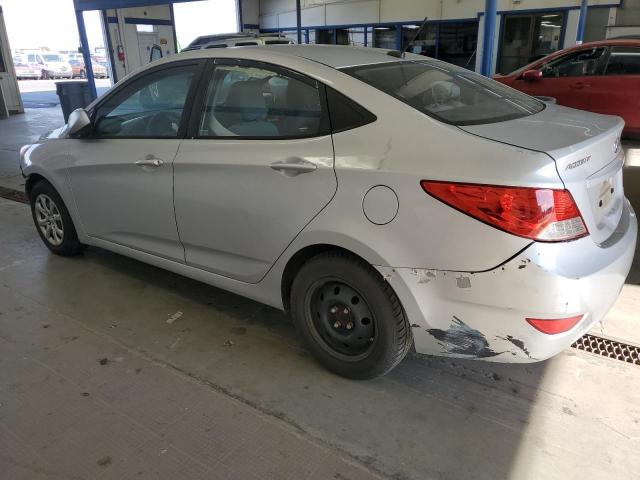 KMHCT4AE4DU497196 - 2013 HYUNDAI ACCENT GLS SILVER photo 2