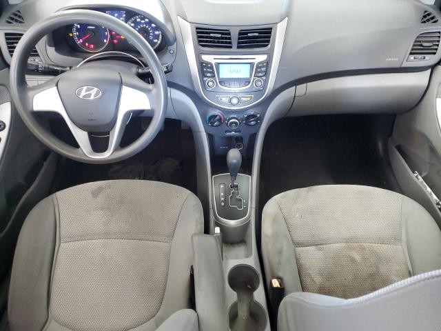 KMHCT4AE4DU497196 - 2013 HYUNDAI ACCENT GLS SILVER photo 8