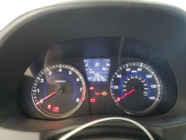 KMHCT4AE4DU497196 - 2013 HYUNDAI ACCENT GLS SILVER photo 9