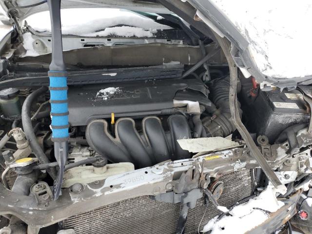 2T1KR32E15C842772 - 2005 TOYOTA COROLLA MA XR SILVER photo 11