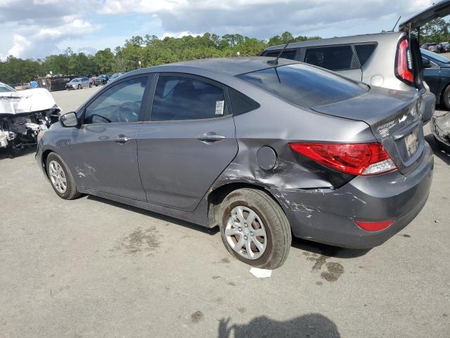 KMHCT4AE8EU635159 - 2014 HYUNDAI ACCENT GLS 灰色 照片 2