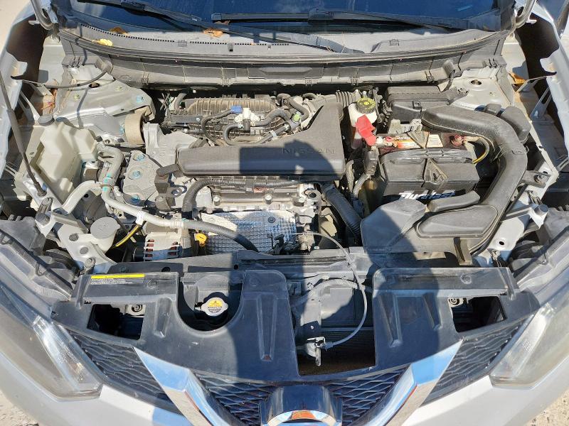 KNMAT2MT0GP703062 - 2016 NISSAN ROGUE S SILVER photo 12