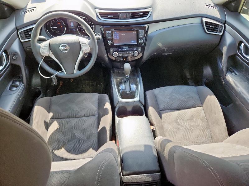 KNMAT2MT0GP703062 - 2016 NISSAN ROGUE S SILVER photo 8