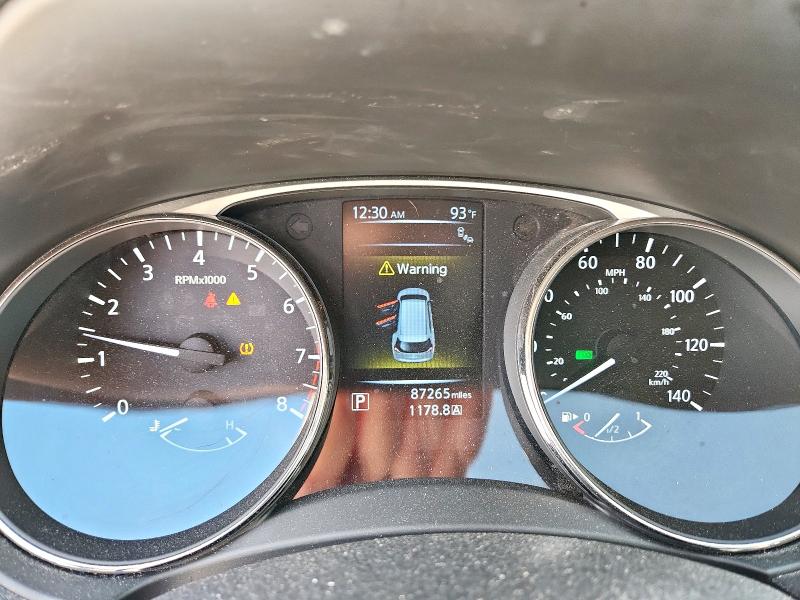 KNMAT2MT0GP703062 - 2016 NISSAN ROGUE S SILVER photo 9