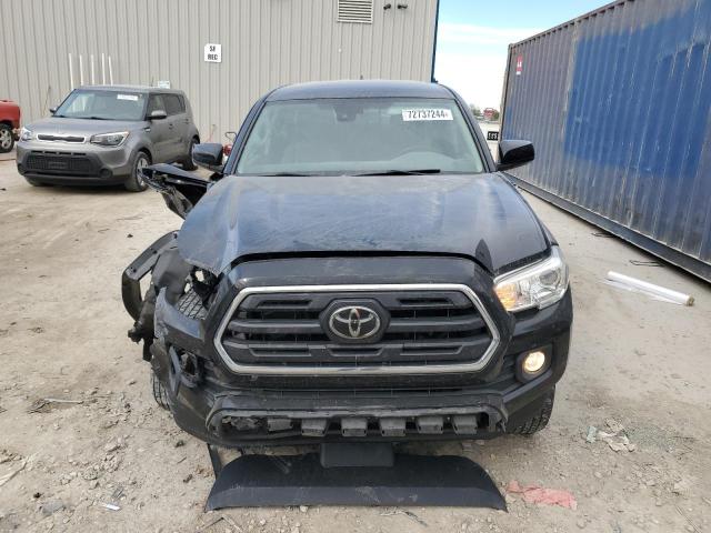 3TMCZ5AN3KM236622 - 2019 TOYOTA TACOMA DOUBLE CAB BLUE photo 5