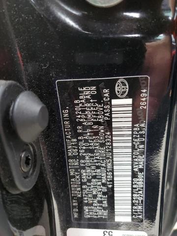 4T1B61HK5JU128324 - 2018 TOYOTA CAMRY XSE 黑色 照片 13