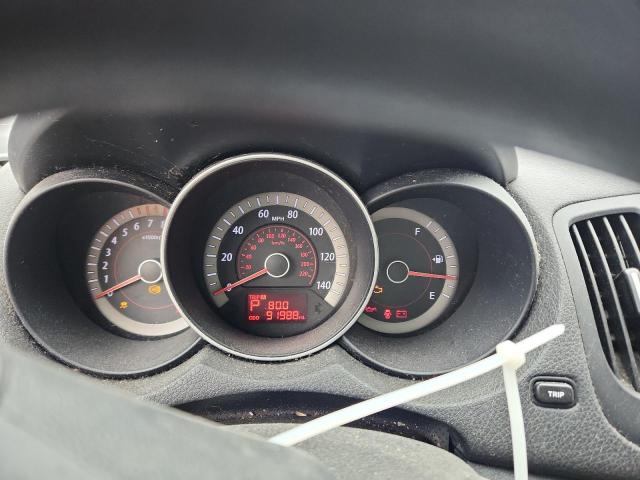 KNAFU4A20B5361186 - 2011 KIA FORTE EX SILVER photo 9