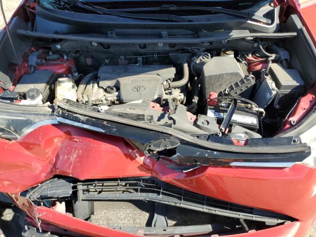 JTMRFREV7GJ094445 - 2016 TOYOTA RAV4 XLE RED photo 12