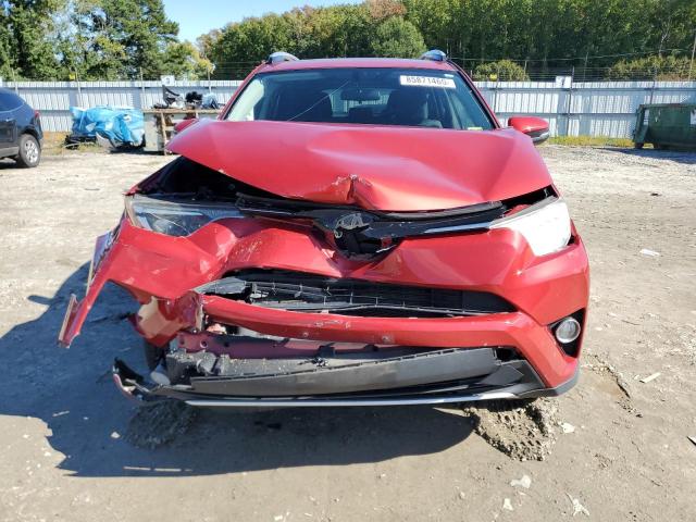 JTMRFREV7GJ094445 - 2016 TOYOTA RAV4 XLE RED photo 5