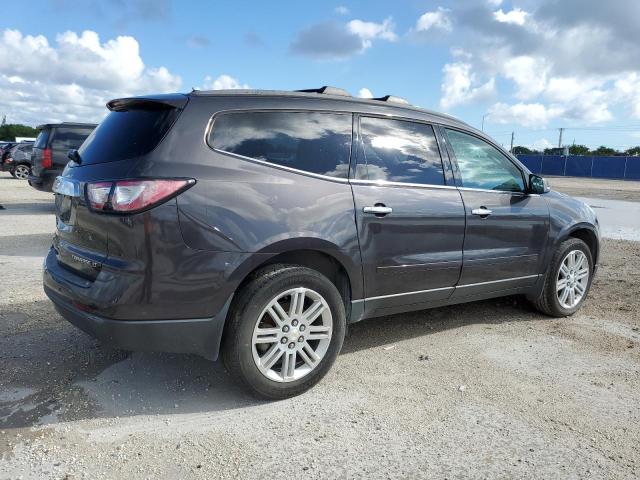 1GNKRGKD8DJ114746 - 2013 CHEVROLET TRAVERSE LT GRAY photo 3