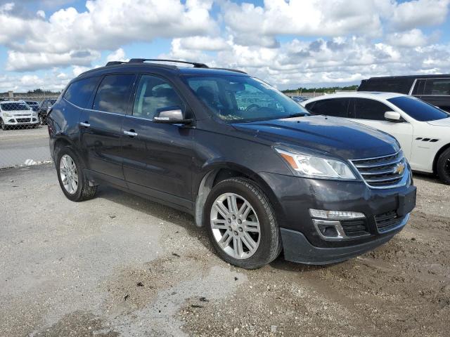 1GNKRGKD8DJ114746 - 2013 CHEVROLET TRAVERSE LT GRAY photo 4