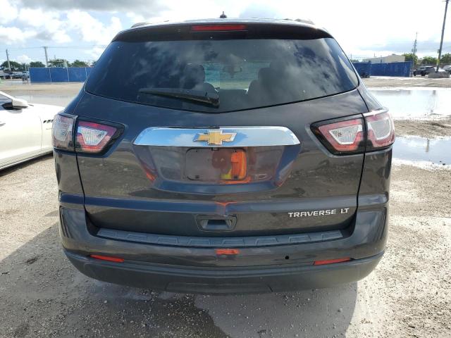 1GNKRGKD8DJ114746 - 2013 CHEVROLET TRAVERSE LT GRAY photo 6