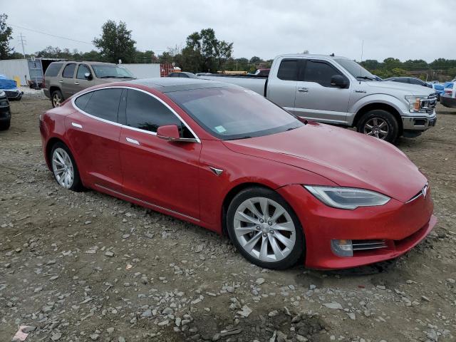 5YJSA1E29HF178797 - 2017 TESLA MODEL S Qırmızı foto 4