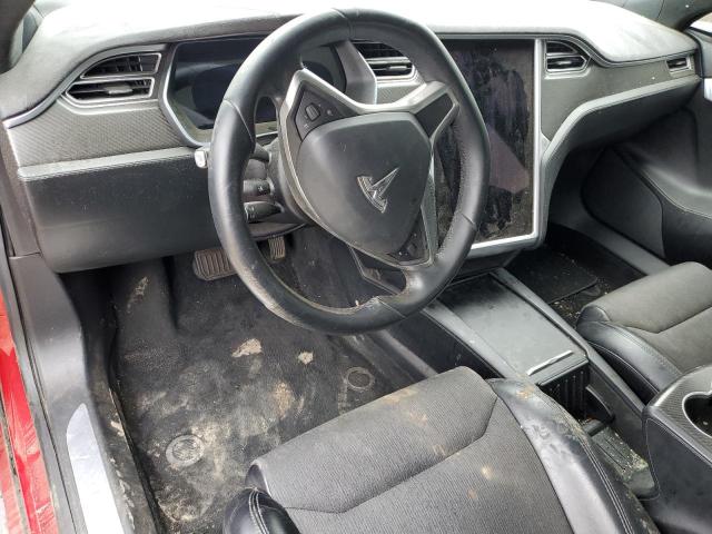 5YJSA1E29HF178797 - 2017 TESLA MODEL S Qırmızı foto 8