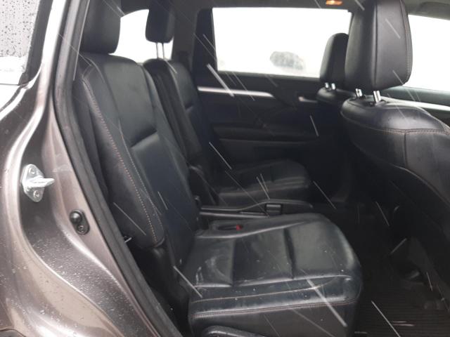 5TDJKRFH8GS354890 - 2016 TOYOTA HIGHLANDER XLE GRAY photo 11