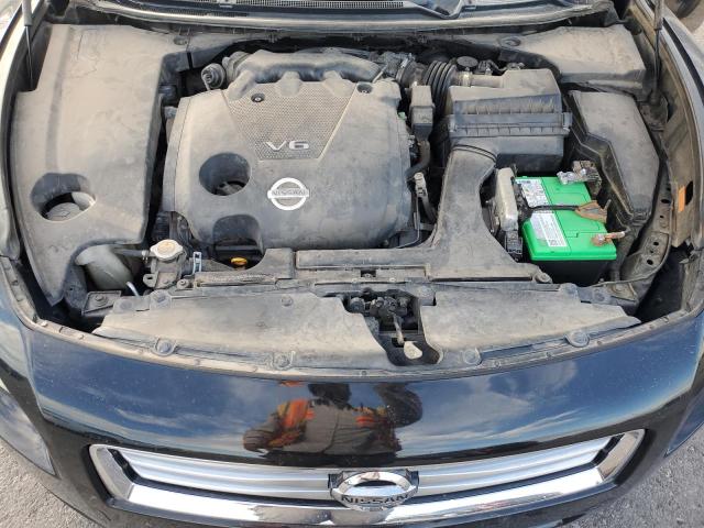 1N4AA5AP4CC800254 - 2012 NISSAN MAXIMA S BLACK photo 11