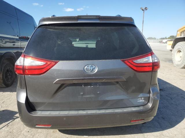5TDDZ3DC2JS195045 - 2018 TOYOTA SIENNA XLE Grafit fotoğraf 6