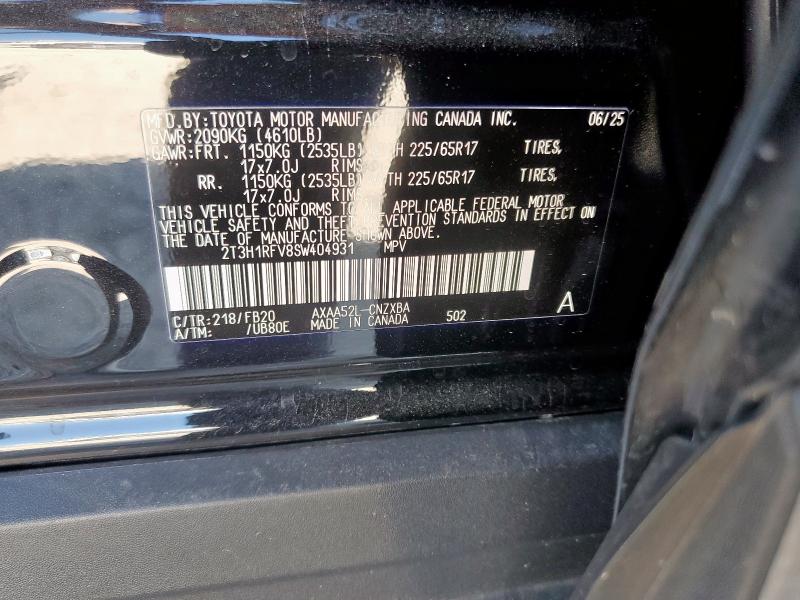 2T3H1RFV8SW404931 - 2025 TOYOTA RAV4 LE 黑色 照片 14