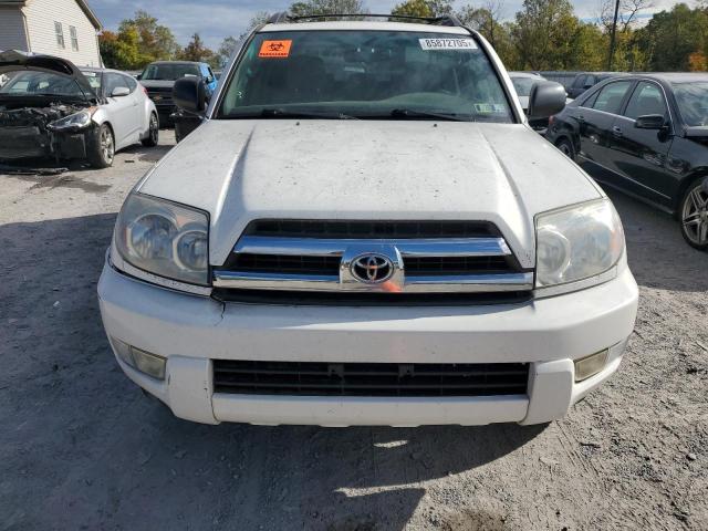 JTEBU14R558040476 - 2005 TOYOTA 4RUNNER SR5 WHITE photo 5