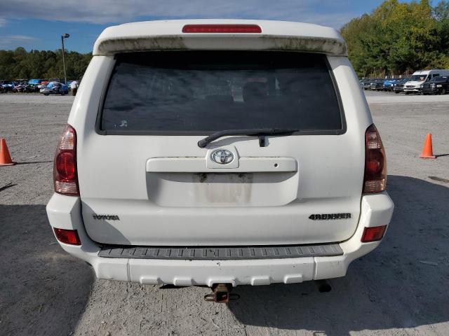 JTEBU14R558040476 - 2005 TOYOTA 4RUNNER SR5 WHITE photo 6