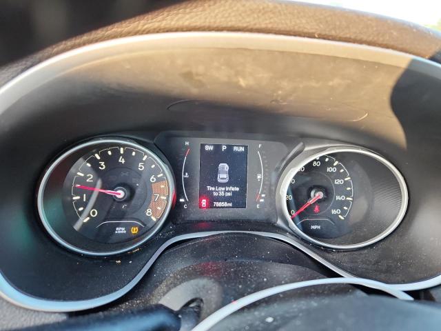 3C4NJCBB4JT272106 - 2018 JEEP COMPASS LATITUDE Negro foto 9