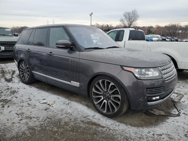 SALGS2EF5GA306691 - 2016 LAND ROVER RANGE ROVE SUPERCHARGED GRAY photo 4