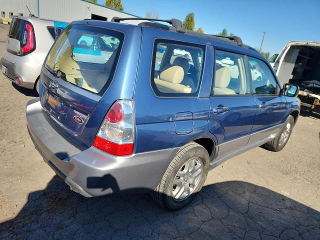 JF1SG67608H705546 - 2008 SUBARU FORESTER 2.5X LL BEAN BLUE photo 3