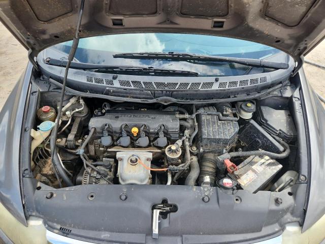 2HGFA1F56AH545411 - 2010 HONDA CIVIC LX GRAY photo 11