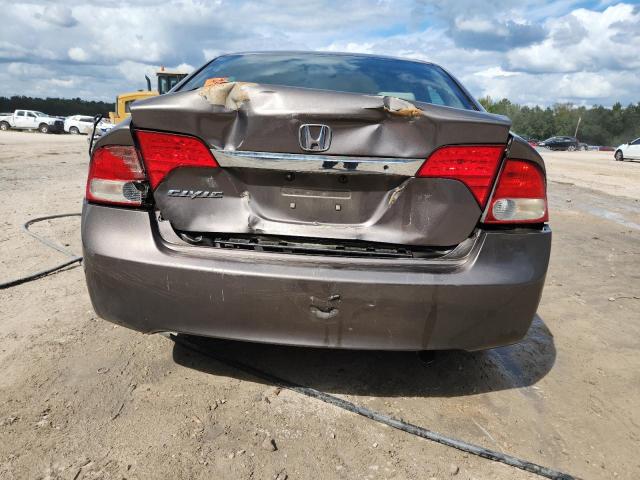 2HGFA1F56AH545411 - 2010 HONDA CIVIC LX GRAY photo 6