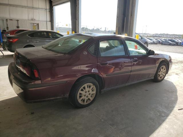 2G1WF52E449443156 - 2004 CHEVROLET IMPALA PURPLE photo 3