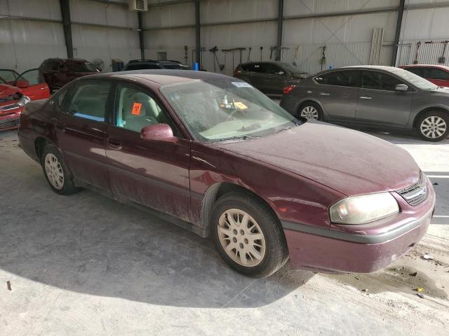 2G1WF52E449443156 - 2004 CHEVROLET IMPALA PURPLE photo 4