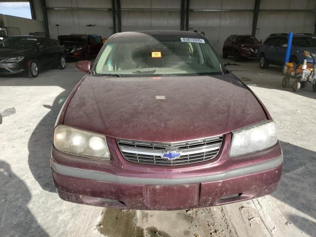 2G1WF52E449443156 - 2004 CHEVROLET IMPALA PURPLE photo 5
