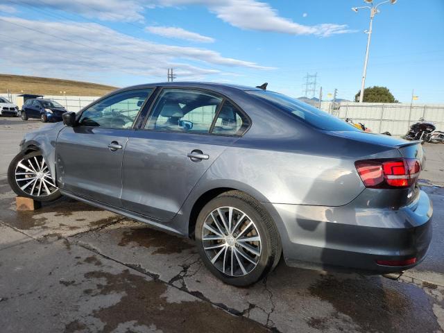 3VWD17AJ1GM380291 - 2016 VOLKSWAGEN JETTA SPORT ნაცრისფერი ფოტო 2