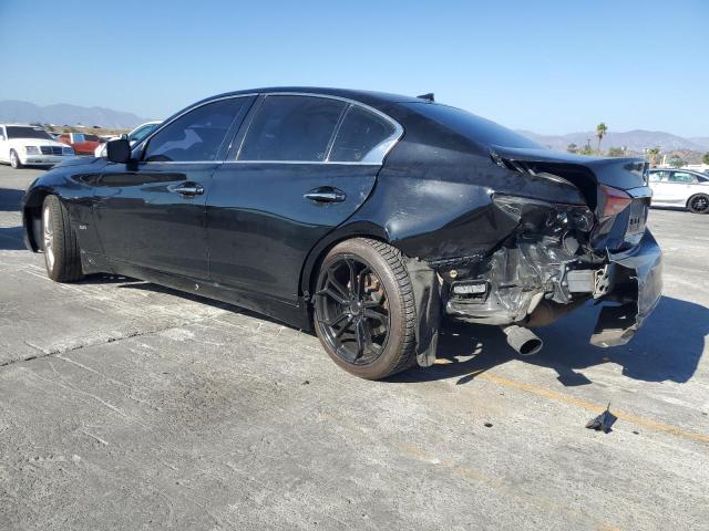 JN1EV7AP7JM352873 - 2018 INFINITI Q50 LUXE Սև լուսանկար 2