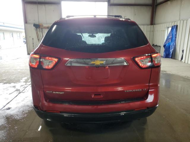 1GNKVGKDXEJ339151 - 2014 CHEVROLET TRAVERSE LT ბურგუნდია ფოტო 6