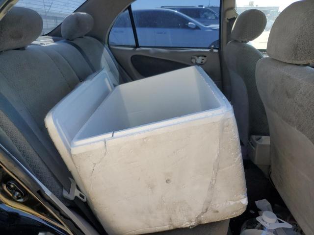 1NXBR12E2YZ371528 - 2000 TOYOTA COROLLA VE BLACK photo 10