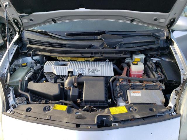 JTDKN3DU3C5474654 - 2012 TOYOTA PRIUS SILVER photo 11