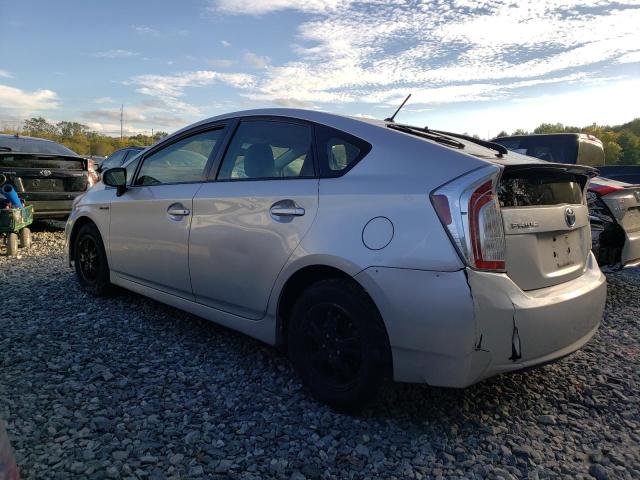 JTDKN3DU3C5474654 - 2012 TOYOTA PRIUS SILVER photo 2