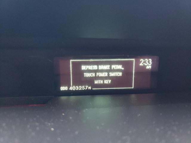 JTDKN3DU3C5474654 - 2012 TOYOTA PRIUS SILVER photo 9