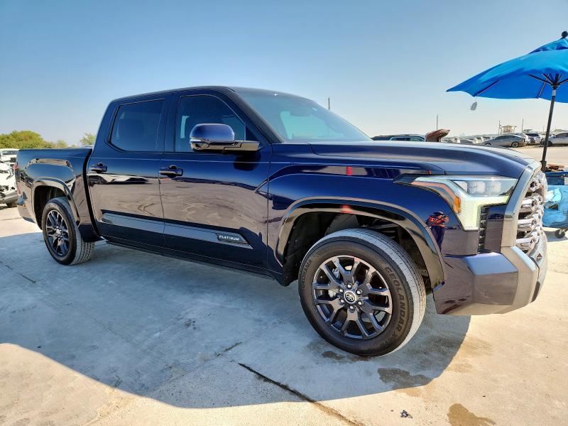5TFNA5DB2PX098705 - 2023 TOYOTA TUNDRA CREWMAX PLATINUM Mavi foto 4